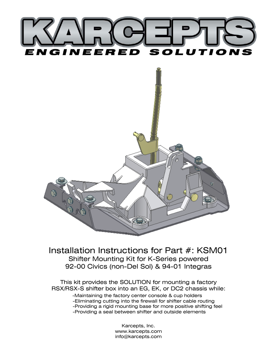 Karcepts KSM01 User Manual | 17 pages