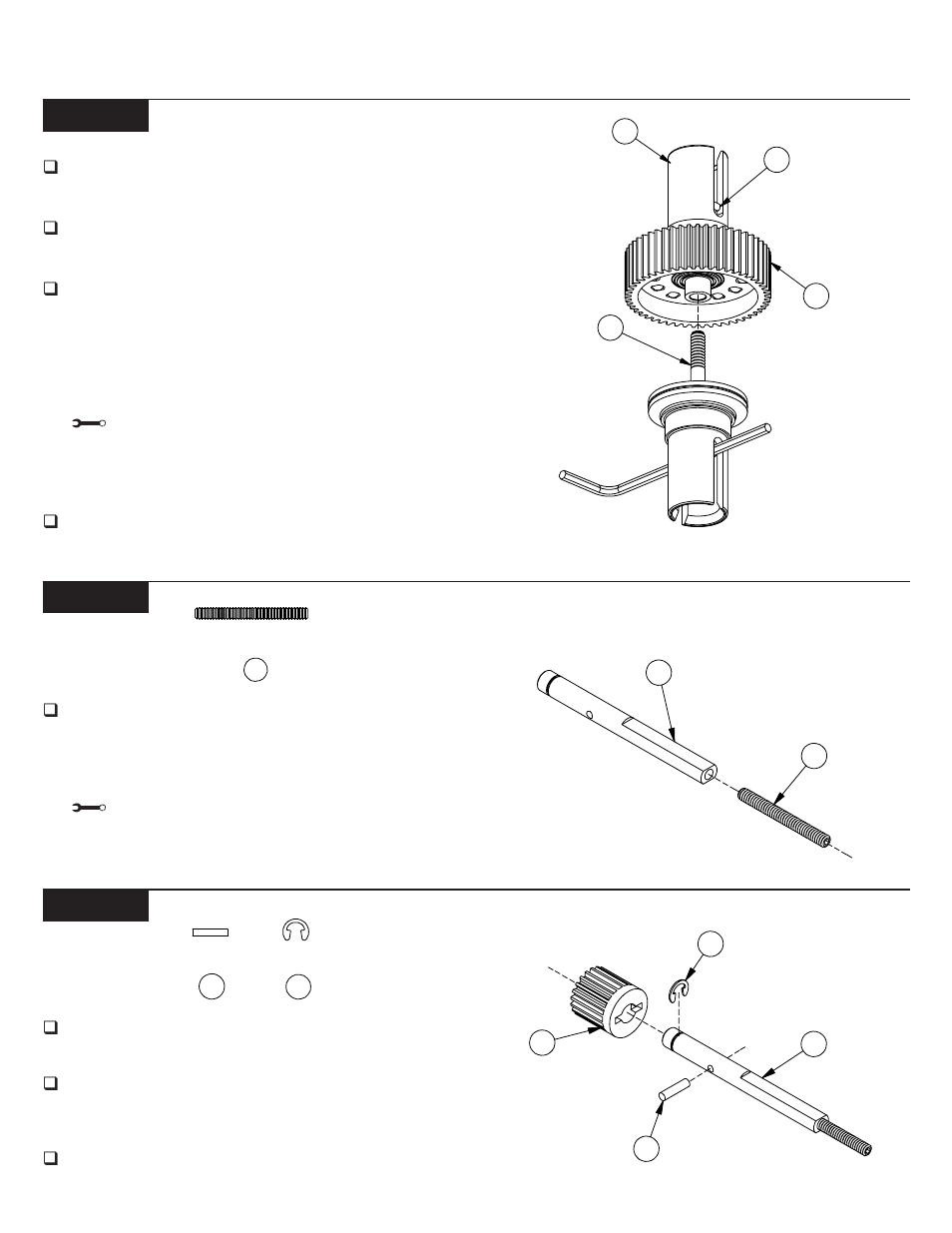 Bag d (continued) | Losi LOSA0095 Manual User Manual | Page 19 / 40