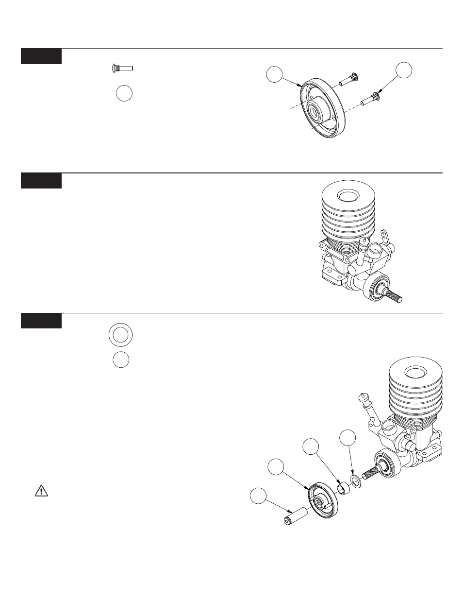 Engine installation | Losi LOSA0881 User Manual | Page 35 / 64