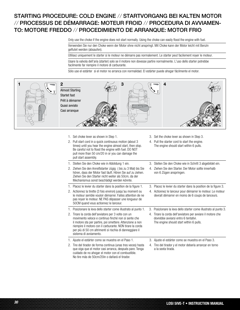 Losi LOSB0019WHTBD User Manual | Page 30 / 96