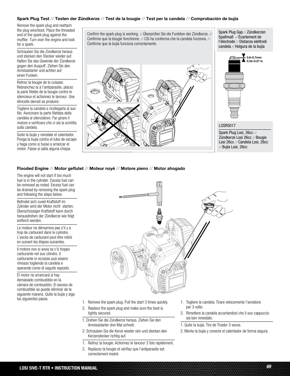Losi LOSB0019WHTBD User Manual | Page 69 / 96