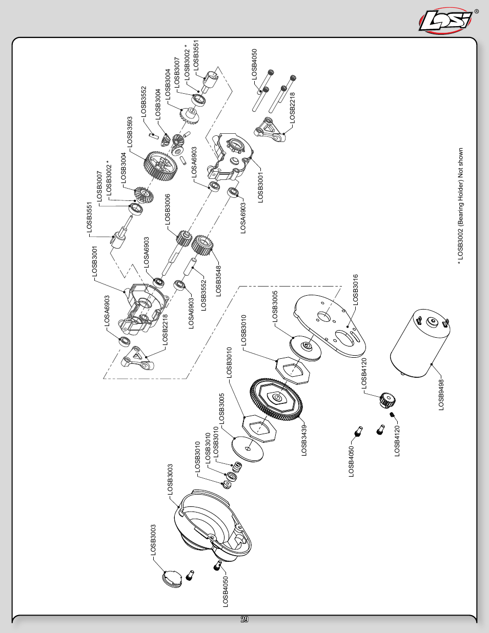 Losi LOSB0105BD User Manual | Page 29 / 36
