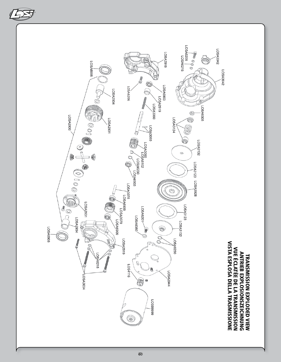 Losi LOSB0109 User Manual | Page 50 / 56