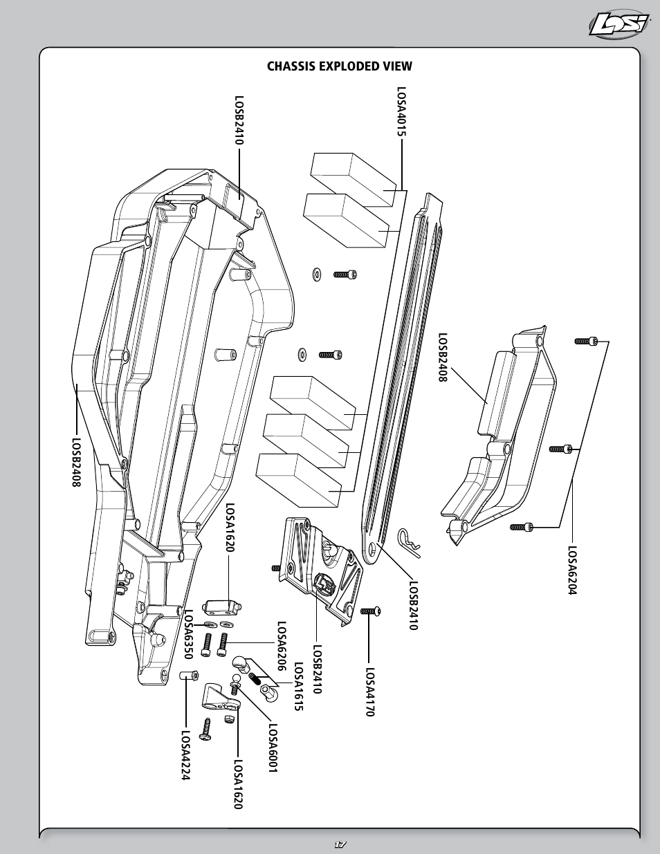 Losi LOSB0109JS User Manual | Page 17 / 20