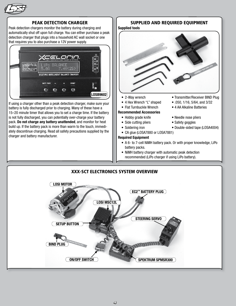 Losi LOSB0109JS User Manual | Page 4 / 20