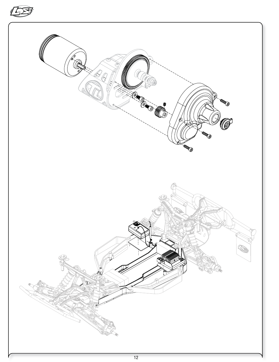 Losi LOSB0113 User Manual | Page 12 / 44