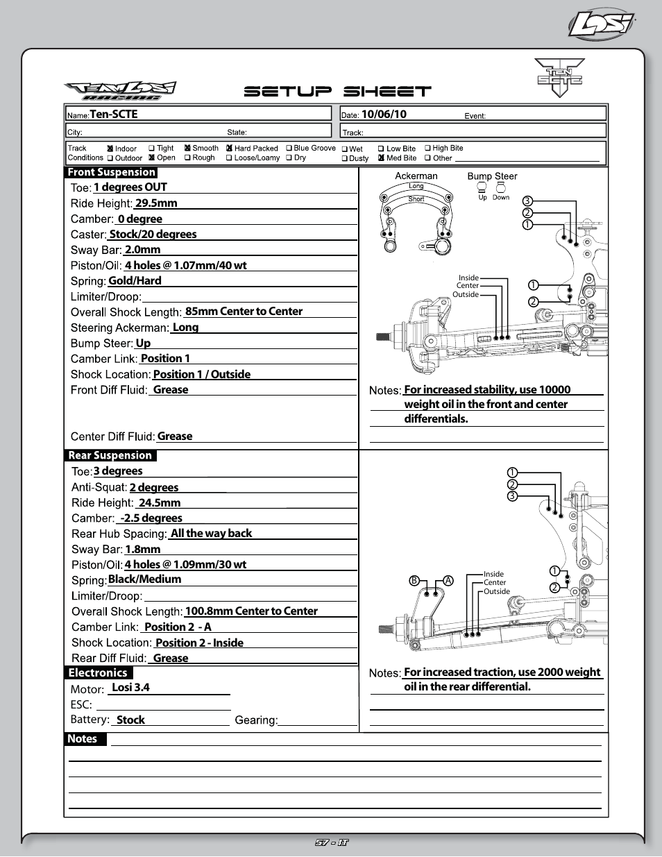 Losi LOSB0127 User Manual | Page 15 / 21