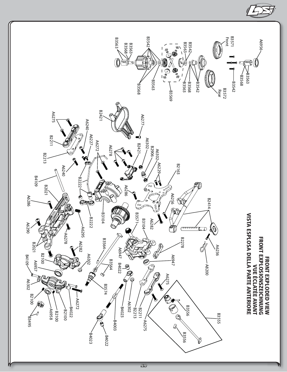 Losi LOSB0127 User Manual | Page 17 / 21