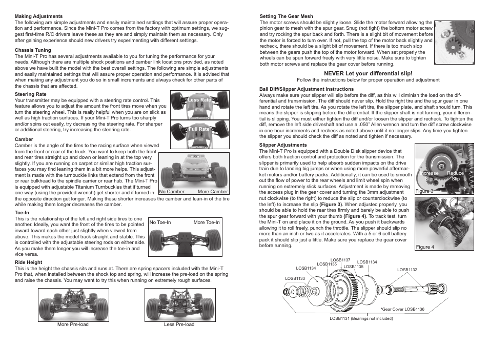 Losi LOSB0210 User Manual | Page 3 / 5