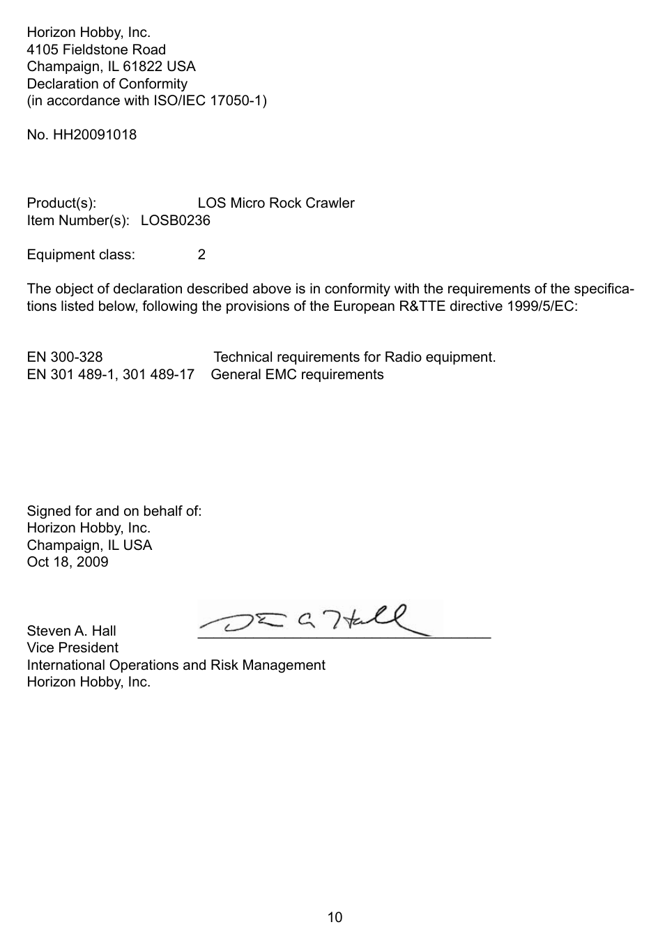 Losi LOSB0236BD User Manual | Page 10 / 12