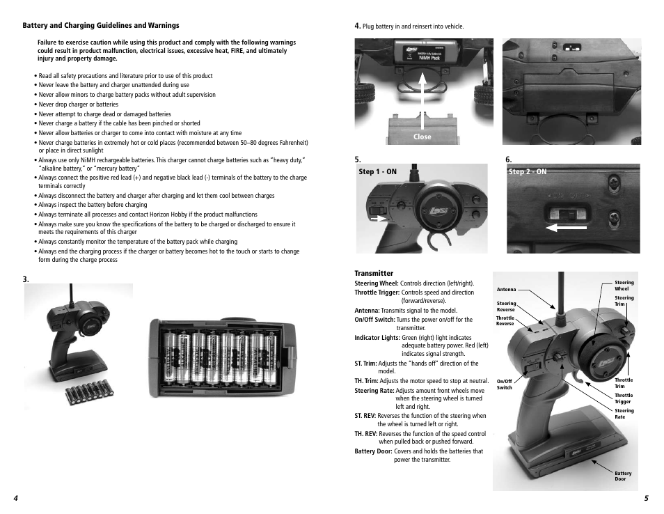 Losi LOSB0240 User Manual | Page 3 / 8