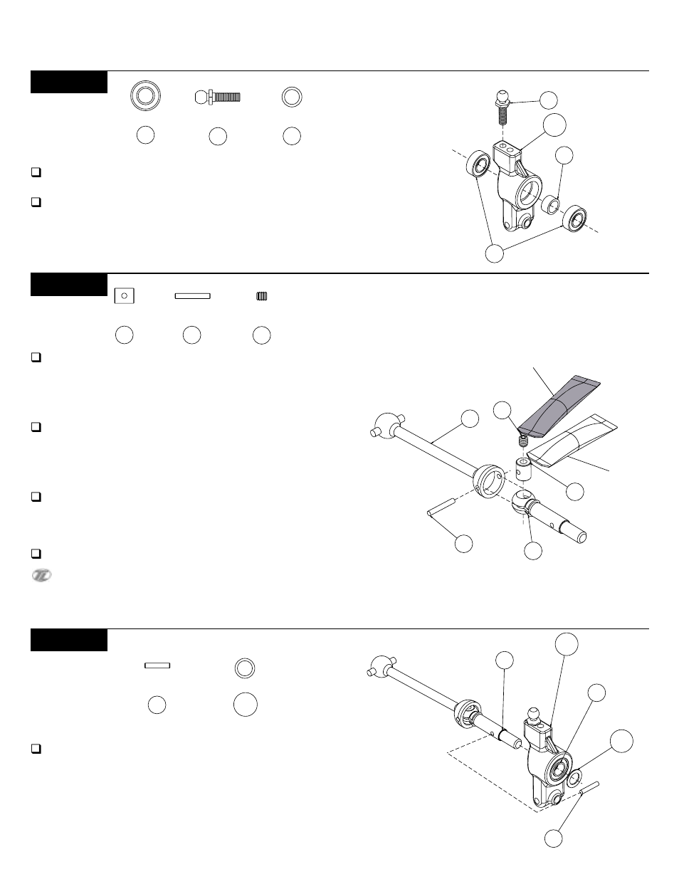 Bag e (continued) | Losi LOSB0289 Drift R Manual User Manual | Page 22 / 40