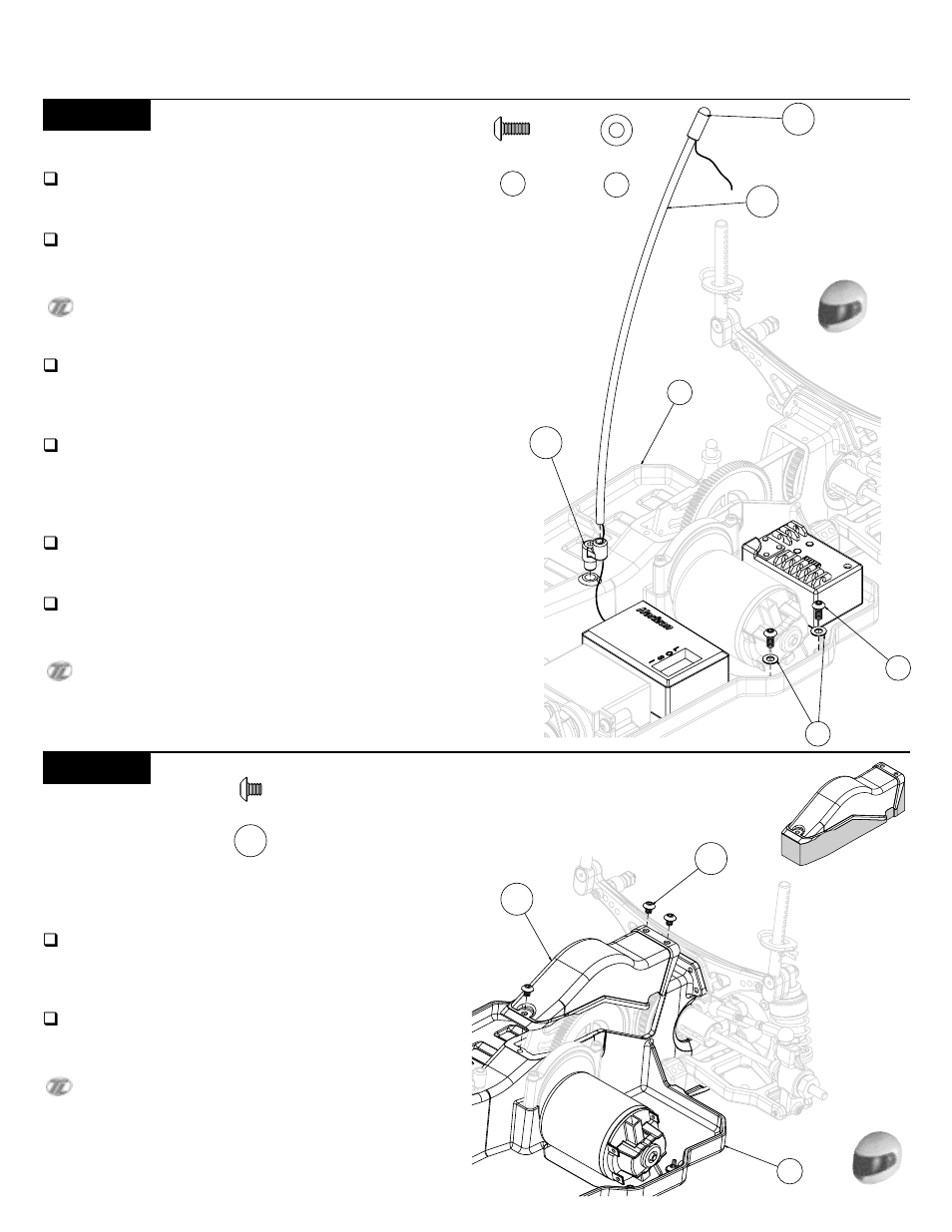 Bag h (continued) | Losi LOSB0289 Drift R Manual User Manual | Page 32 / 40