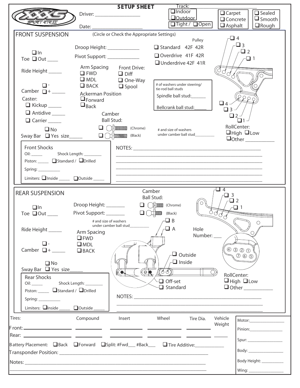 Losi LOSB0289 Drift R Manual User Manual | Page 40 / 40