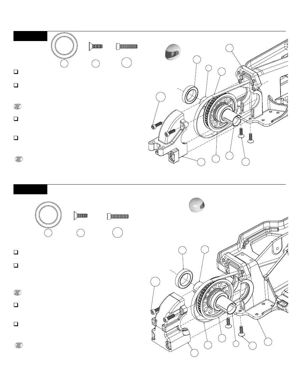 Bag b (continued) | Losi LOSB0289 Drift R Manual User Manual | Page 8 / 40