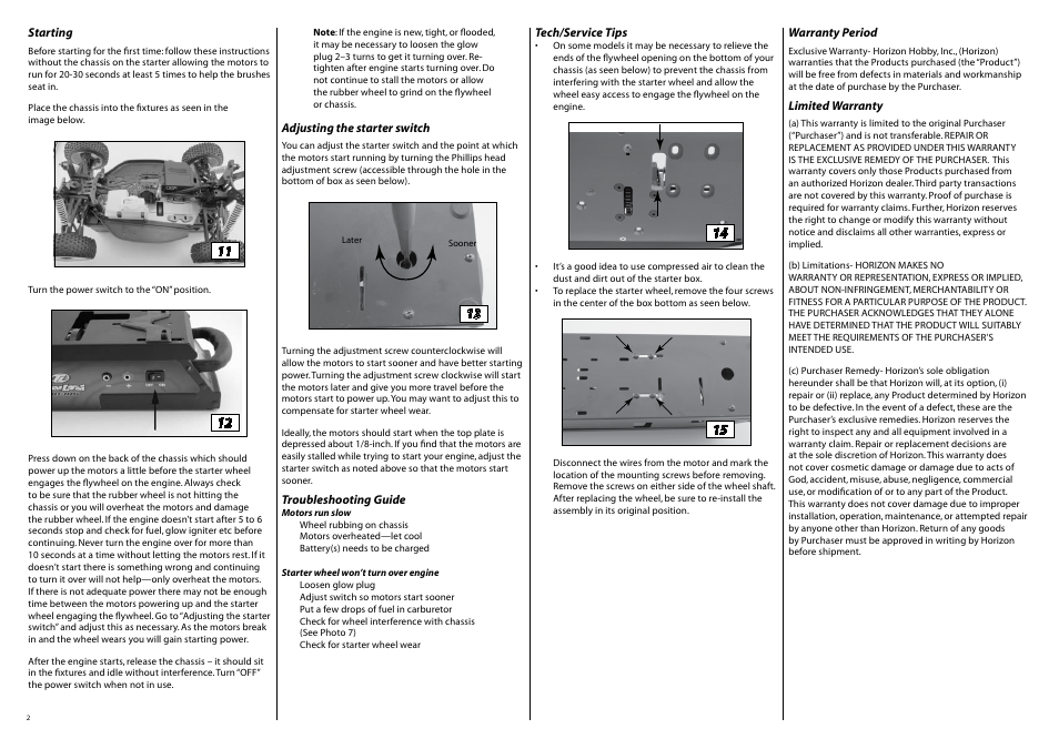 Losi LOSA99062 User Manual | Page 2 / 4