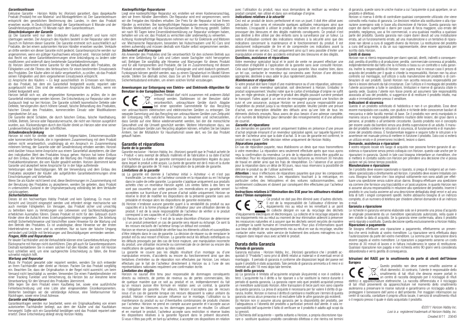 Losi LOSB0883v User Manual | Page 2 / 2