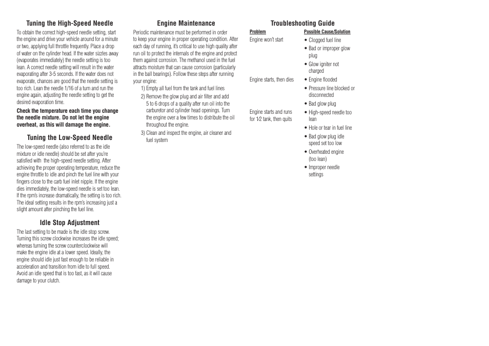 Losi LOSR1001 User Manual | Page 2 / 4