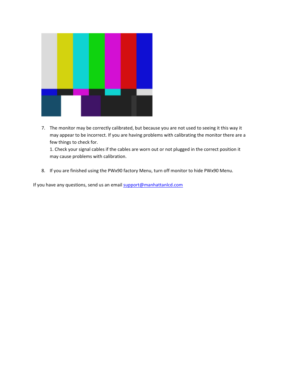 Manhattan LCD HD089C Firmware Upgrade Instructions User Manual | Page 8 / 8