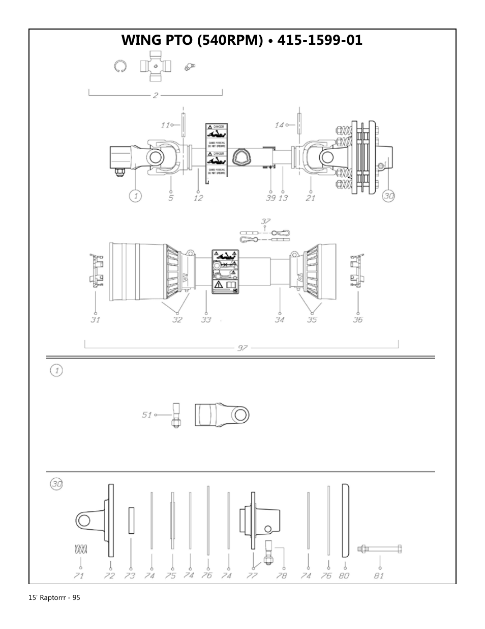 Modern AG 15' Raptor User Manual | Page 95 / 99