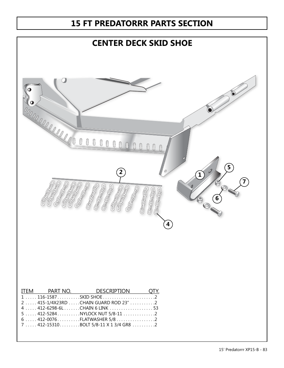 Modern AG 15' Predator - Bondioli User Manual | Page 83 / 111