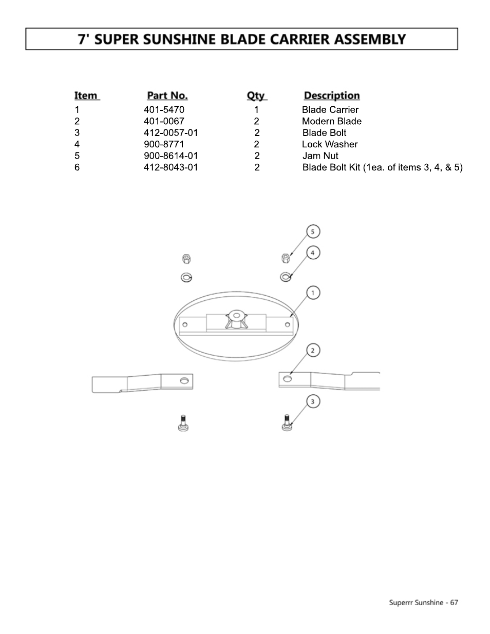 Modern AG Super Sunshine User Manual | Page 67 / 71