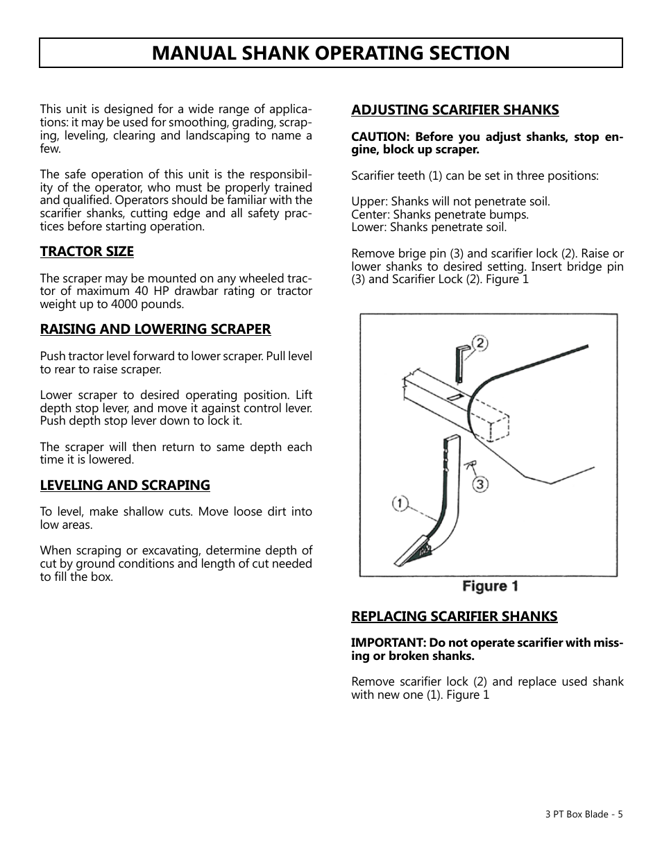Modern AG Competitor Box Scraper User Manual | Page 5 / 10