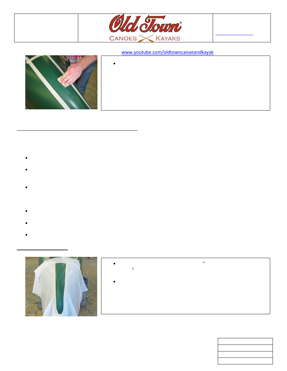 Skid plate kit installation instructions | Old Town Kevlar Skid Plate Kit User Manual | Page 2 / 4