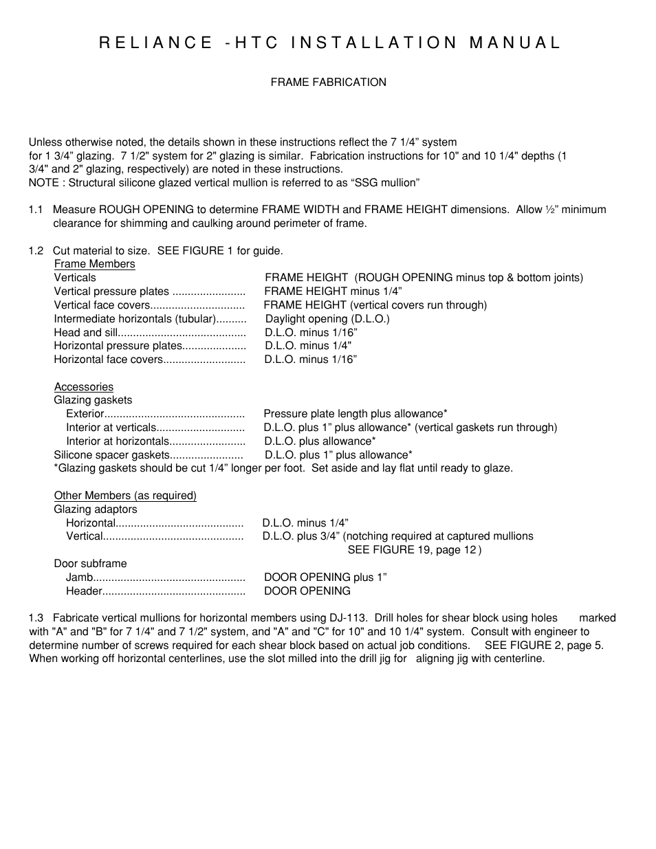 P05-measure-rough-opening | Oldcastle BuildingEnvelope Reliance-HTC User Manual | Page 8 / 39