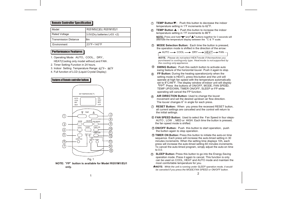 Т³гж 3 | Pridiom Classic Series PMS361CL Remote Control Manual User Manual | Page 3 / 5