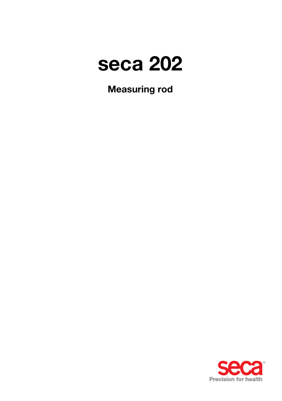 Seca 201_inch User Manual | 24 pages