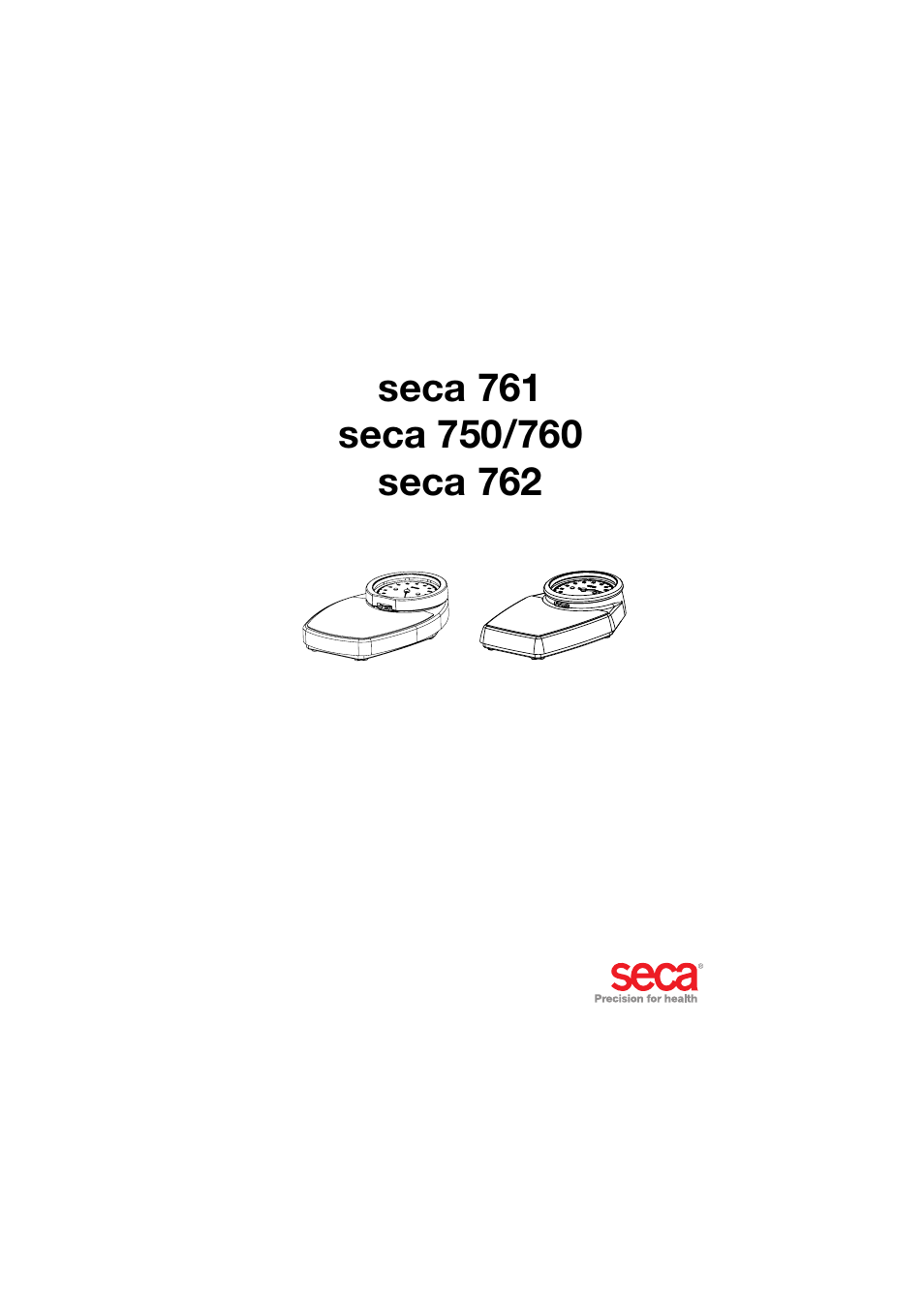 Seca 762 User Manual | 156 pages