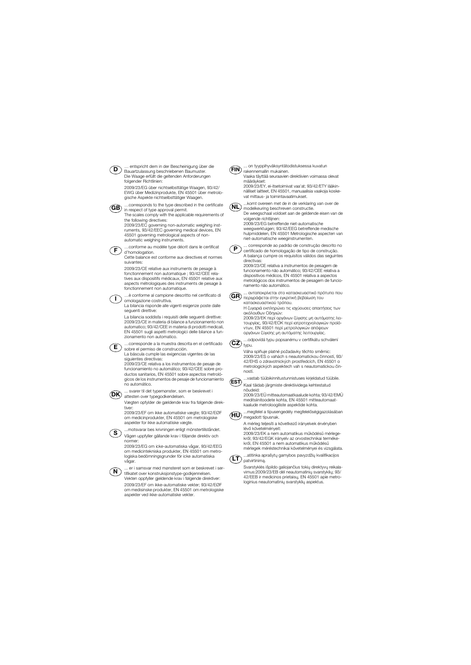 Seca 762 User Manual | Page 151 / 156