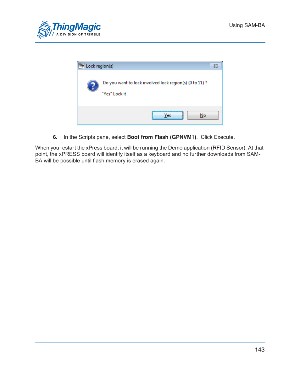 ThingMagic Mercury xPRESS Platform v1.7 User Manual | Page 143 / 144