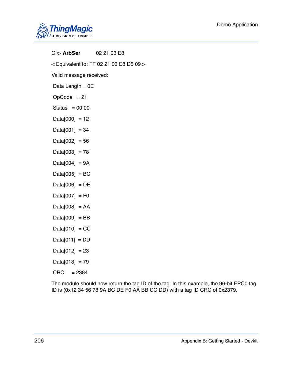 ThingMagic M5e-Compact User Manual | Page 206 / 252
