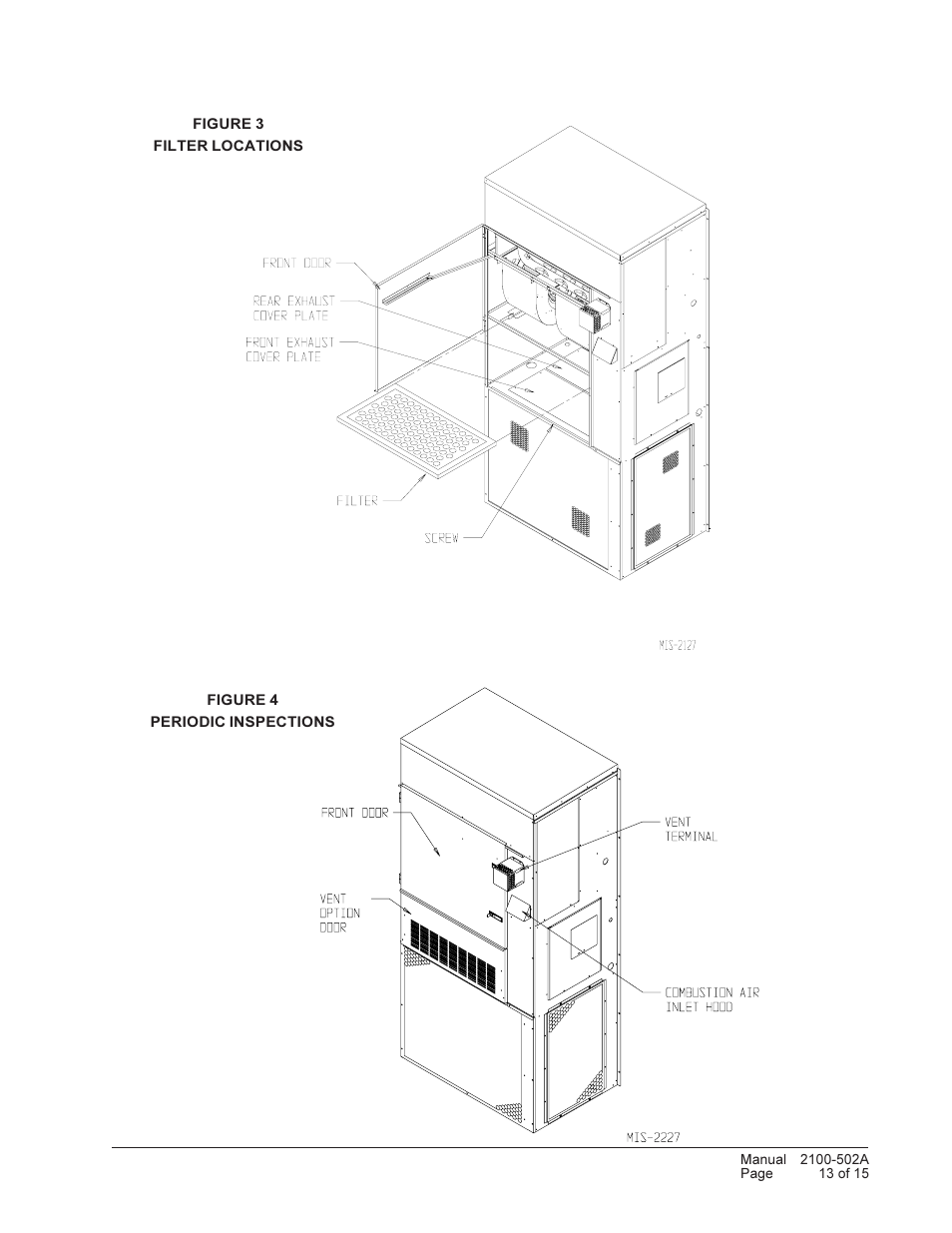 Bard Gas/Electric Wall Mount 4S User Manual | Page 13 / 15