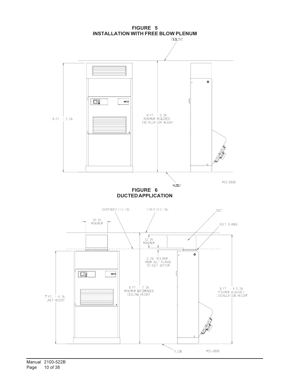 Bard Q-Tec Series Packaged Air Conditioner Q30A1 User Manual | Page 10 / 38