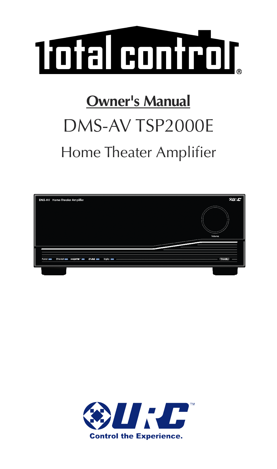 Universal Remote Control (URS) DMS-AV TSP20007.10.14 User Manual | 50 pages