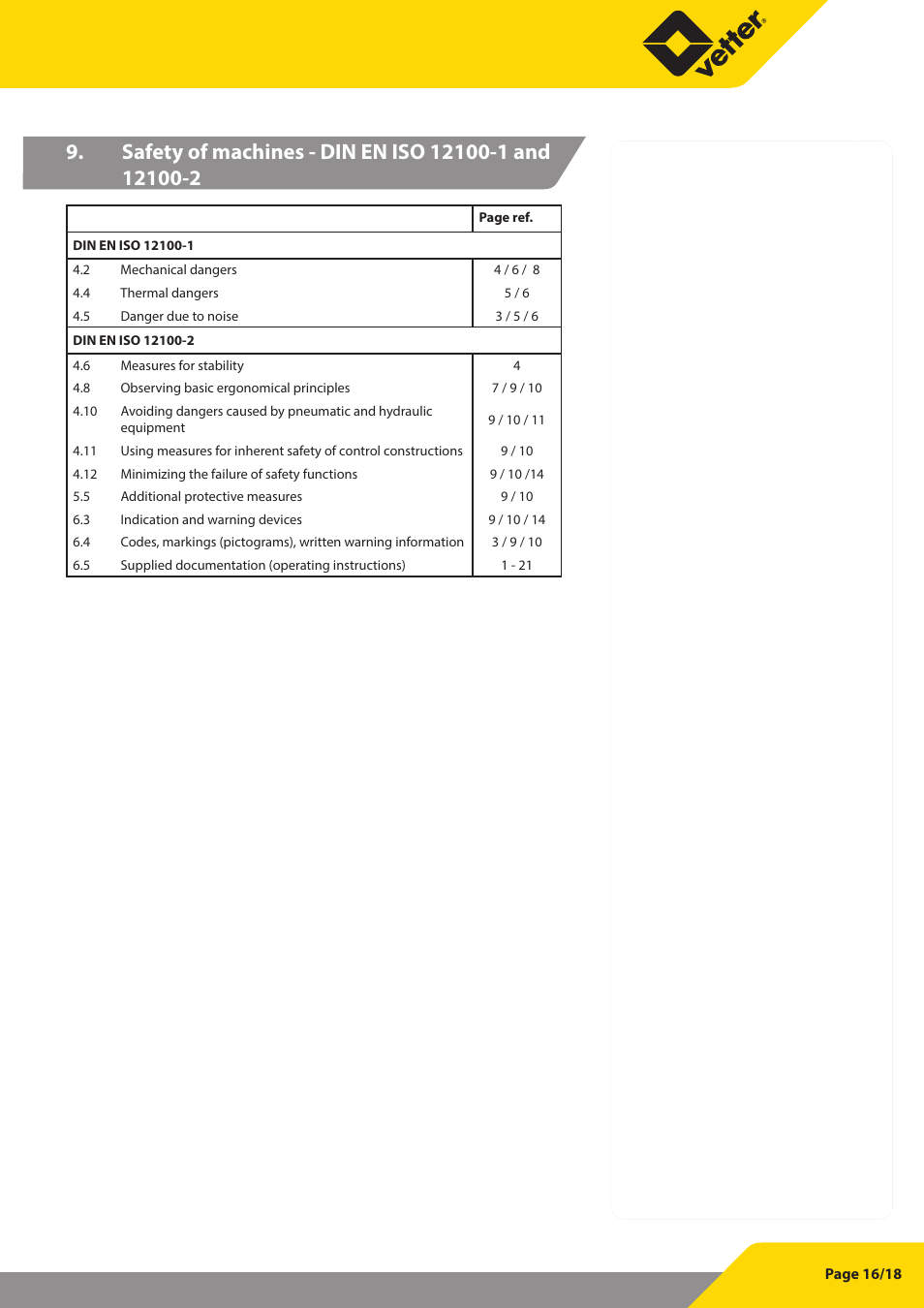 Vetter S.Tec Lifting bags 10 bar (145 psi) User Manual | Page 17 / 19