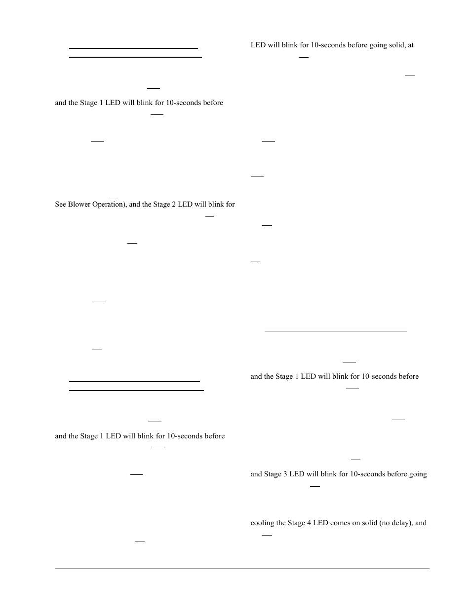 Bard SOLID STATE DUAL UNIT LEAD/LAG CONTROLLER for use with H-Series Wall Mount Air Conditioners MV4000 User Manual | Page 11 / 31