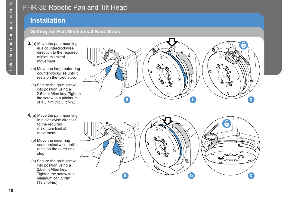 Vinten Radamec FHR-35 User Manual | Page 12 / 36