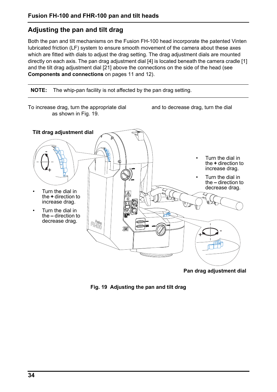Vinten Radamec Fusion FHR-100 User Manual | Page 36 / 44