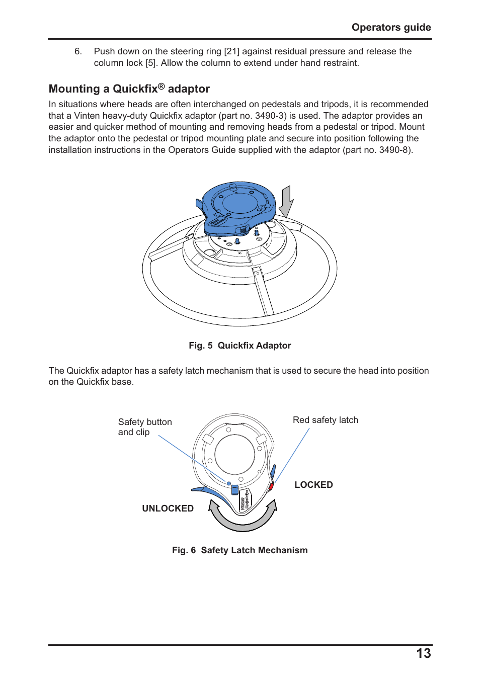 Vinten Radamec Fusion FPR-210 User Manual | Page 15 / 36