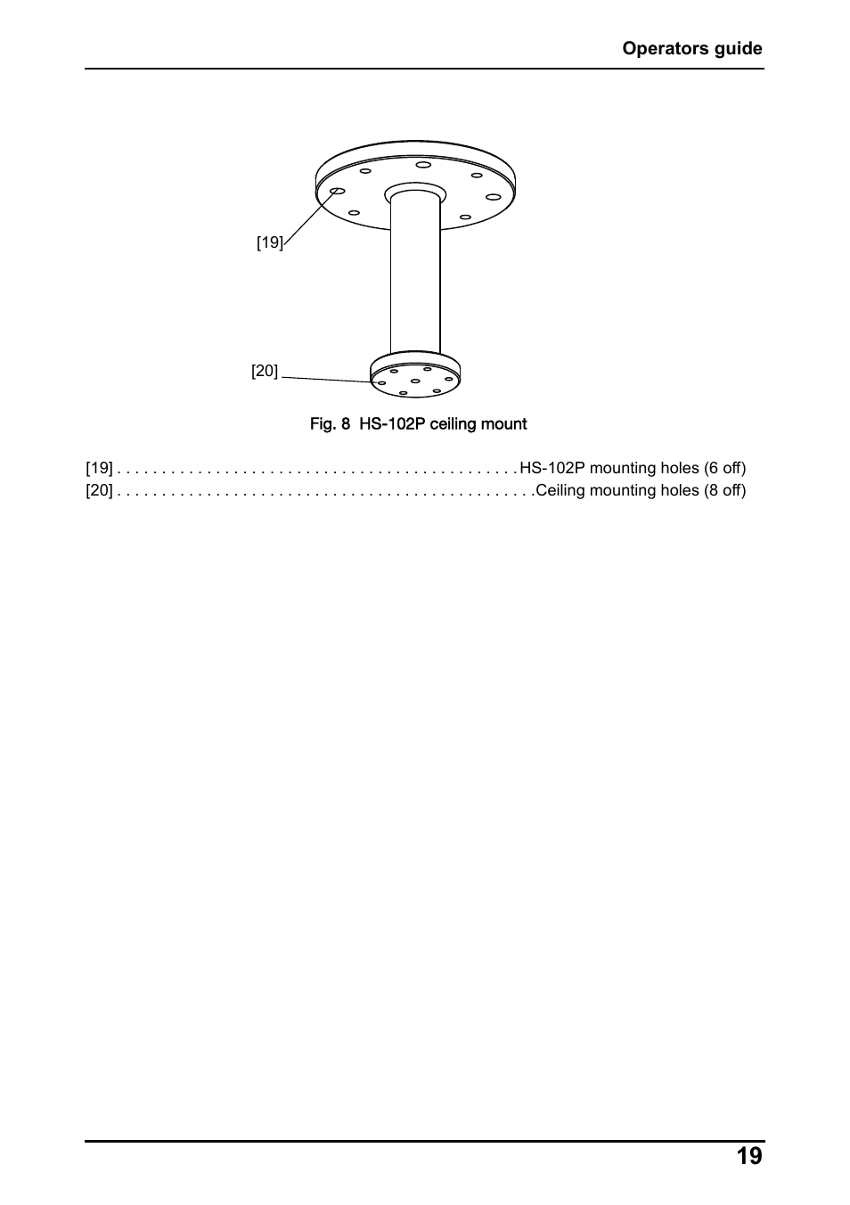 Vinten Radamec HS-102P Pan & Tilt Head User Manual | Page 20 / 30