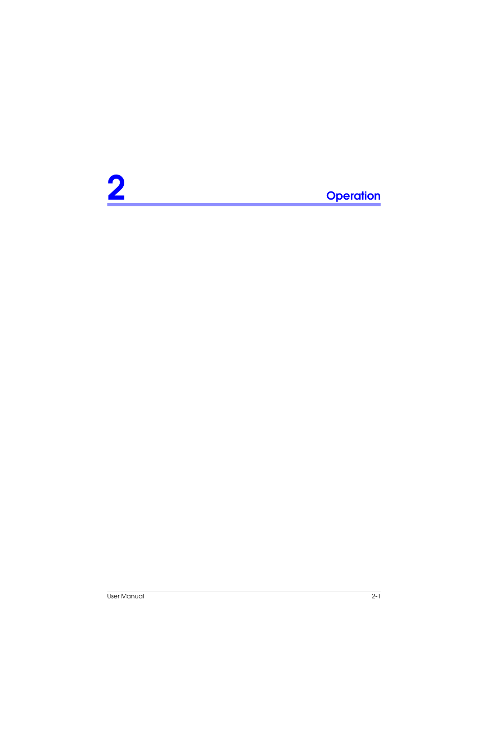 Operation | Vinten Radamec SP-2000 Pedestal User Manual | Page 29 / 106