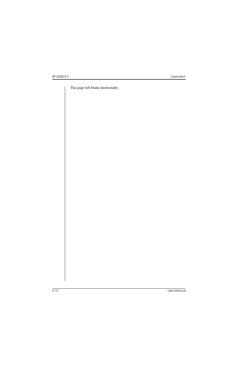 Vinten Radamec SP-2000 Pedestal User Manual | Page 40 / 106