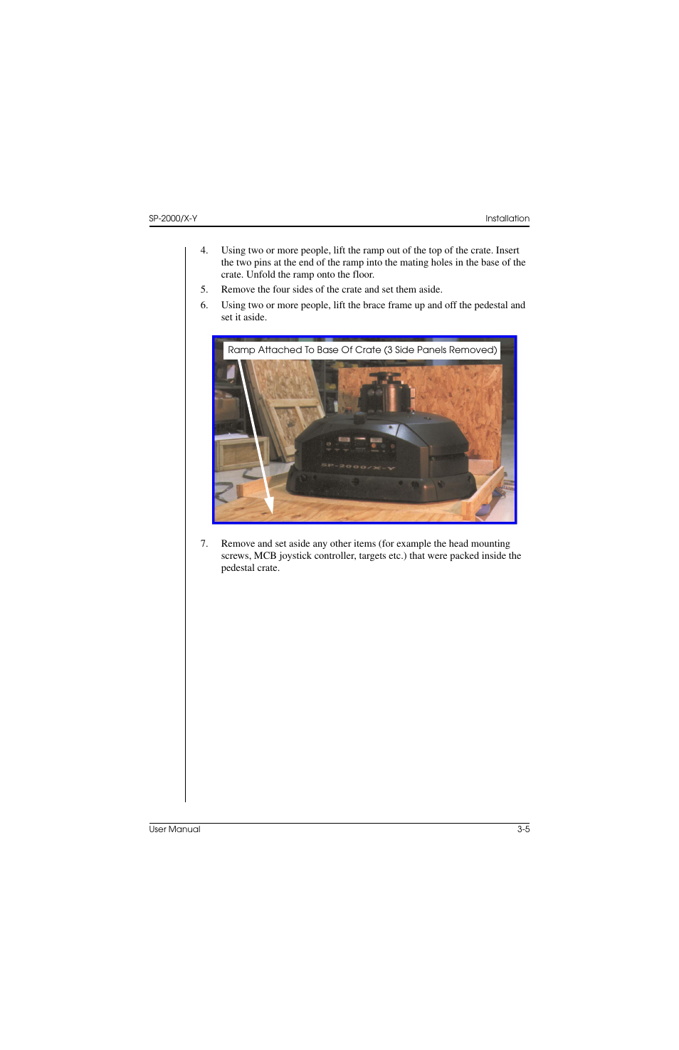 Vinten Radamec SP-2000 Pedestal User Manual | Page 45 / 106