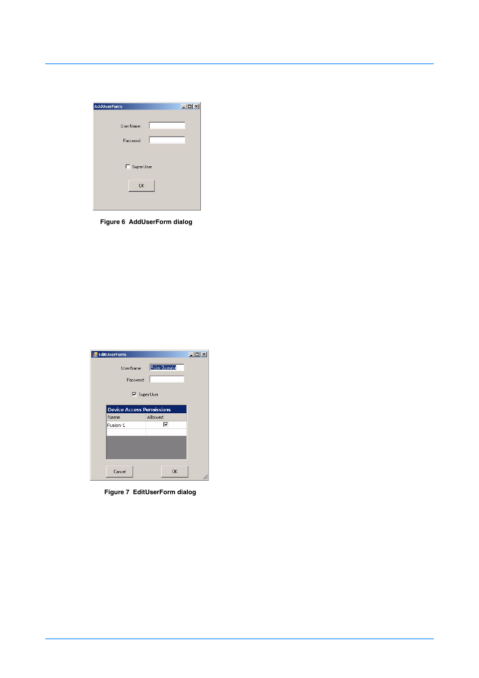 Editing a user account, Deleting a user account | Vinten Radamec HDVRC User Manual | Page 19 / 70