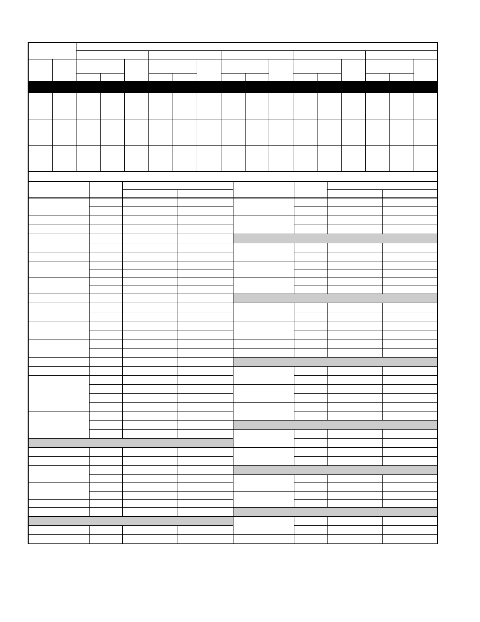 Detailed cooling capacities * continued | Bryant Electric Air Conditoner 597C User Manual | Page 16 / 28