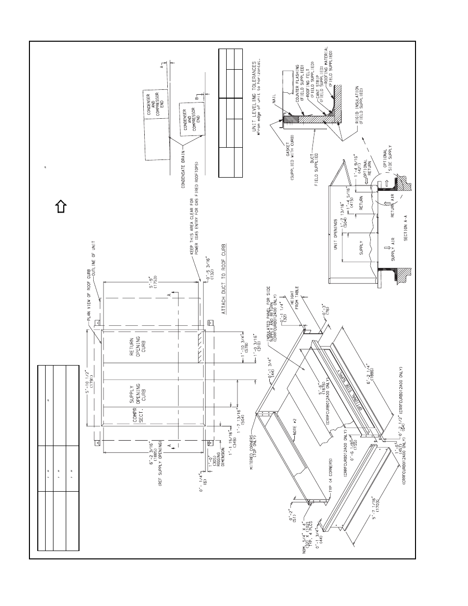 Accessory dimensions, 581a155, 180 | Bryant 581C User Manual | Page 234 / 298